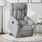 vidaXL Relaxsessel mit Aufstehhilfe Elektrisch Hellgrau Stoff vidaXL Relaxsessel mit Aufstehhilfe Elektrisch Hellgrau Stoff