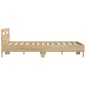 vidaXL Bettgestell mit Kopfteil Sonoma-Eiche 140x190 cm Holzwerkstoff vidaXL Bettgestell mit Kopfteil Sonoma-Eiche 140x190 cm Holzwerkstoff