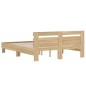 vidaXL Bettgestell mit Kopfteil Sonoma-Eiche 140x190 cm Holzwerkstoff vidaXL Bettgestell mit Kopfteil Sonoma-Eiche 140x190 cm Holzwerkstoff