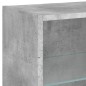 vidaXL 8-tlg. Wohnwand mit LED-Beleuchtung Betongrau Holzwerkstoff vidaXL 8-tlg. Wohnwand mit LED-Beleuchtung Betongrau Holzwerkstoff