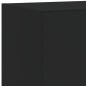 vidaXL 5-tlg. Wohnwand mit LED-Beleuchtung Schwarz Holzwerkstoff vidaXL 5-tlg. Wohnwand mit LED-Beleuchtung Schwarz Holzwerkstoff
