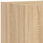 vidaXL 6-tlg. Wohnwand mit LED-Beleuchtung Sonoma-Eiche Holzwerkstoff vidaXL 6-tlg. Wohnwand mit LED-Beleuchtung Sonoma-Eiche Holzwerkstoff