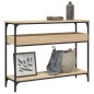 vidaXL Konsolentisch mit Ablage Sonoma-Eiche 100x29x75cm Holzwerkstoff vidaXL Konsolentisch mit Ablage Sonoma-Eiche 100x29x75cm Holzwerkstoff
