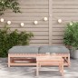 vidaXL Gartenhocker mit Kissen 2 Stk. Massivholz Douglasie vidaXL Gartenhocker mit Kissen 2 Stk. Massivholz Douglasie