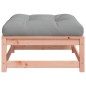 vidaXL Gartenhocker mit Kissen 2 Stk. Massivholz Douglasie vidaXL Gartenhocker mit Kissen 2 Stk. Massivholz Douglasie