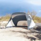 vidaXL Strandzelt Grau 274x178x170/148 cm 185T Polyester vidaXL Strandzelt Grau 274x178x170/148 cm 185T Polyester