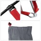 vidaXL Strandzelt Grau 274x178x170/148 cm 185T Polyester vidaXL Strandzelt Grau 274x178x170/148 cm 185T Polyester