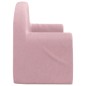 vidaXL Kinder-Schlafsofa 2-Sitzer Rosa Weicher Plüsch vidaXL Kinder-Schlafsofa 2-Sitzer Rosa Weicher Plüsch