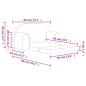 vidaXL Kinder-Schlafsofa 2-Sitzer Rosa Weicher Plüsch vidaXL Kinder-Schlafsofa 2-Sitzer Rosa Weicher Plüsch