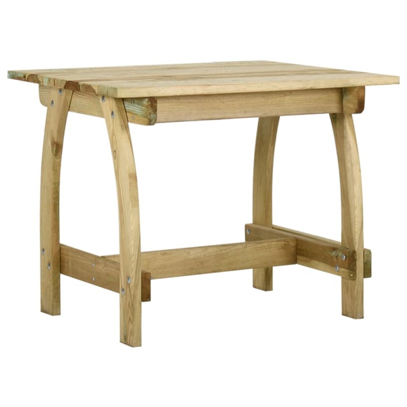 vidaXL Gartentisch 110x74x75 cm Imprägniertes Kiefernholz vidaXL Gartentisch 110x74x75 cm Imprägniertes Kiefernholz