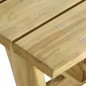 vidaXL Gartentisch 110x74x75 cm Imprägniertes Kiefernholz vidaXL Gartentisch 110x74x75 cm Imprägniertes Kiefernholz