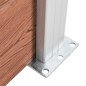 vidaXL Gartenzaun WPC 872x106 cm Braun vidaXL Gartenzaun WPC 872x106 cm Braun