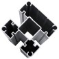 vidaXL Gartenzaun WPC 872x106 cm Grau vidaXL Gartenzaun WPC 872x106 cm Grau