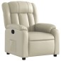 vidaXL Relaxsessel Creme Kunstleder