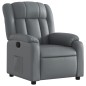 vidaXL Relaxsessel Grau Kunstleder vidaXL Relaxsessel Grau Kunstleder