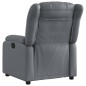 vidaXL Relaxsessel Grau Kunstleder vidaXL Relaxsessel Grau Kunstleder