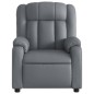 vidaXL Relaxsessel Grau Kunstleder vidaXL Relaxsessel Grau Kunstleder