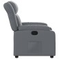 vidaXL Relaxsessel Grau Kunstleder vidaXL Relaxsessel Grau Kunstleder