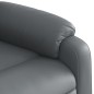 vidaXL Relaxsessel Grau Kunstleder vidaXL Relaxsessel Grau Kunstleder