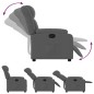 vidaXL Relaxsessel Dunkelgrau Stoff vidaXL Relaxsessel Dunkelgrau Stoff