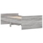 vidaXL Bettgestell mit Schubladen Grau Sonoma 90x200 cm vidaXL Bettgestell mit Schubladen Grau Sonoma 90x200 cm
