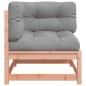 vidaXL Garten-Ecksofa mit Kissen Massivholz Douglasie vidaXL Garten-Ecksofa mit Kissen Massivholz Douglasie