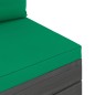 10-tlg. Garten-Sofagarnitur aus Paletten mit Kissen Kiefernholz 10-tlg. Garten-Sofagarnitur aus Paletten mit Kissen Kiefernholz