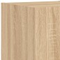 vidaXL 6-tlg. Wohnwand mit LED-Beleuchtung Sonoma-Eiche Holzwerkstoff vidaXL 6-tlg. Wohnwand mit LED-Beleuchtung Sonoma-Eiche Holzwerkstoff