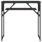 vidaXL Konsolentisch mit Ablage Schwarz 100x29x75cm Holzwerkstoff vidaXL Konsolentisch mit Ablage Schwarz 100x29x75cm Holzwerkstoff