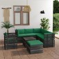 8-tlg. Garten-Sofagarnitur aus Paletten mit Kissen Kiefernholz 8-tlg. Garten-Sofagarnitur aus Paletten mit Kissen Kiefernholz