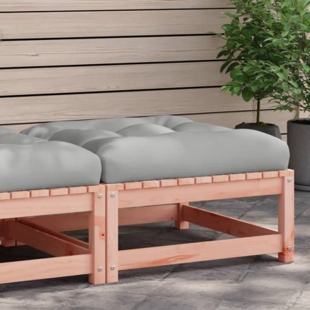 vidaXL Gartenhocker mit Kissen Massivholz Douglasie