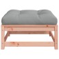 vidaXL Gartenhocker mit Kissen Massivholz Douglasie vidaXL Gartenhocker mit Kissen Massivholz Douglasie