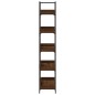 vidaXL Bücherregal 5 Böden Braun Eiche-Optik 100x33x180,5 cm vidaXL Bücherregal 5 Böden Braun Eiche-Optik 100x33x180,5 cm