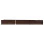 vidaXL Garten-Hochbeet Verzinkter Stahl 480x80x45 cm Braun vidaXL Garten-Hochbeet Verzinkter Stahl 480x80x45 cm Braun
