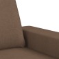 vidaXL 2-tlg. Sofagarnitur Braun Stoff vidaXL 2-tlg. Sofagarnitur Braun Stoff
