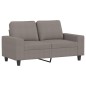 vidaXL 3-tlg. Sofagarnitur Taupe Stoff vidaXL 3-tlg. Sofagarnitur Taupe Stoff