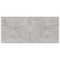 vidaXL Badmöbel-Set Betongrau Holzwerkstoff vidaXL Badmöbel-Set Betongrau Holzwerkstoff