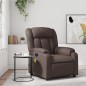 vidaXL Massagesessel Braun Kunstleder vidaXL Massagesessel Braun Kunstleder