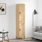Highboard Sonoma-Eiche 34,5x34x180 cm Holzwerkstoff Highboard Sonoma-Eiche 34,5x34x180 cm Holzwerkstoff