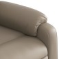 vidaXL Relaxsessel Elektrisch Cappuccino-Braun Kunstleder vidaXL Relaxsessel Elektrisch Cappuccino-Braun Kunstleder