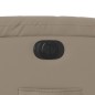 vidaXL Relaxsessel Elektrisch Cappuccino-Braun Kunstleder vidaXL Relaxsessel Elektrisch Cappuccino-Braun Kunstleder