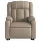 vidaXL Massagesessel mit Aufstehhilfe Cappuccino-Braun Kunstleder vidaXL Massagesessel mit Aufstehhilfe Cappuccino-Braun Kunstleder