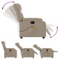 vidaXL Massagesessel Elektrisch Cappuccino-Braun Kunstleder vidaXL Massagesessel Elektrisch Cappuccino-Braun Kunstleder