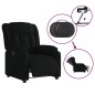 vidaXL Relaxsessel Elektrisch Schwarz Stoff vidaXL Relaxsessel Elektrisch Schwarz Stoff