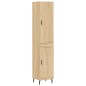 Highboard Sonoma-Eiche 34,5x34x180 cm Holzwerkstoff Highboard Sonoma-Eiche 34,5x34x180 cm Holzwerkstoff