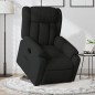 vidaXL Relaxsessel mit Aufstehhilfe Schwarz Stoff vidaXL Relaxsessel mit Aufstehhilfe Schwarz Stoff