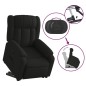 vidaXL Relaxsessel mit Aufstehhilfe Schwarz Stoff vidaXL Relaxsessel mit Aufstehhilfe Schwarz Stoff