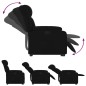 vidaXL Relaxsessel mit Aufstehhilfe Schwarz Stoff vidaXL Relaxsessel mit Aufstehhilfe Schwarz Stoff