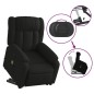 vidaXL Massagesessel mit Aufstehhilfe Schwarz Stoff vidaXL Massagesessel mit Aufstehhilfe Schwarz Stoff