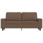 vidaXL 2-Sitzer-Sofa Braun 140 cm Stoff vidaXL 2-Sitzer-Sofa Braun 140 cm Stoff